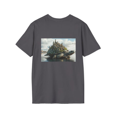 Giant Turtle City T-Shirt Design