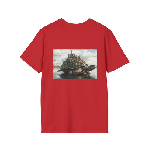 Giant Turtle City T-Shirt Design