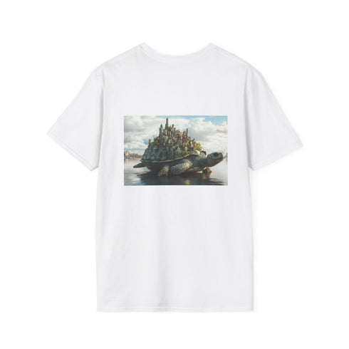 Giant Turtle City T-Shirt Design