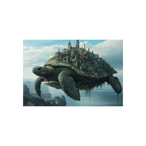 "Giant Turtle City: Urban Fantasy Adventure"