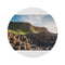 "Giant's Causeway Round Rug: Natural Wonder Inspired"