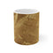 "Gilded Fern Shimmer Coffee Mug"