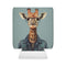 Giraffe Hipster Cool Can Sleeve