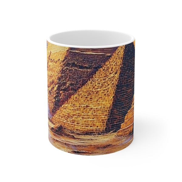 "Giza Pyramid Coffee Mug"
