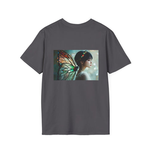 Glass Butterfly Winged Woman T-Shirt