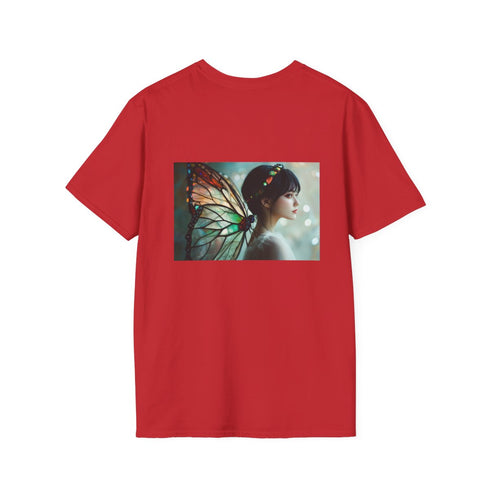 Glass Butterfly Winged Woman T-Shirt