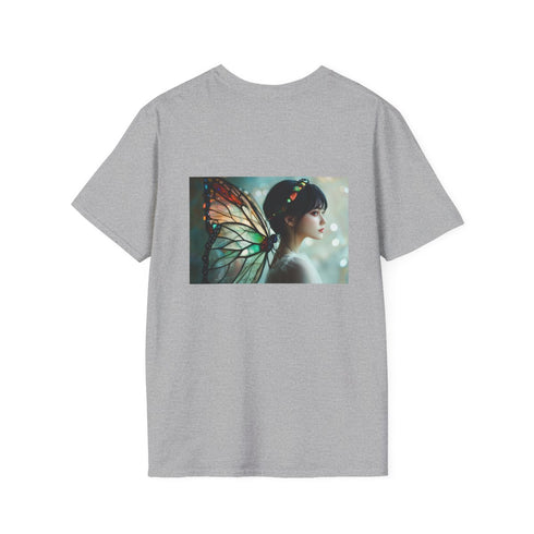Glass Butterfly Winged Woman T-Shirt
