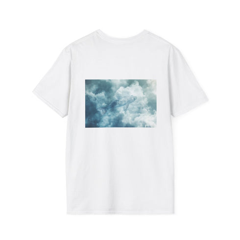 Glass Fish Cloud Swimming T-shirt