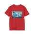 Glass Fish Clouds T-Shirt Design