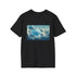 Glass Fish Clouds T-Shirt Design