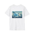 Glass Fish Clouds T-Shirt Design