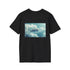 Glass Fish Swimming Clouds Tee