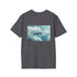 Glass Fish Swimming Clouds Tee