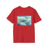 Glass Fish Swimming Clouds Tee