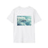 Glass Fish Swimming Clouds Tee