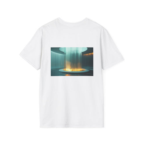 Glass Fountain Digital Light Shirt