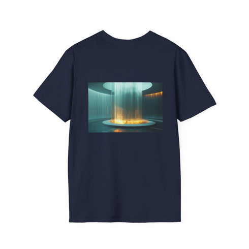 Glass Fountain Digital Light Shirt