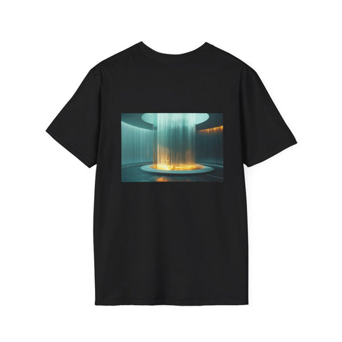 Glass Fountain Digital Light Shirt