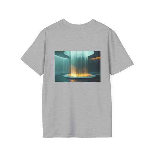 Glass Fountain Digital Light Shirt
