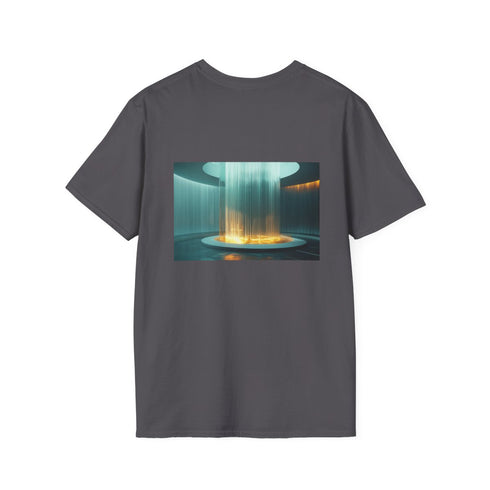 Glass Fountain Digital Light Shirt