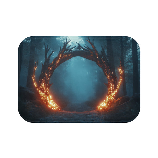 Glowing Antler Bath Mat Portal
