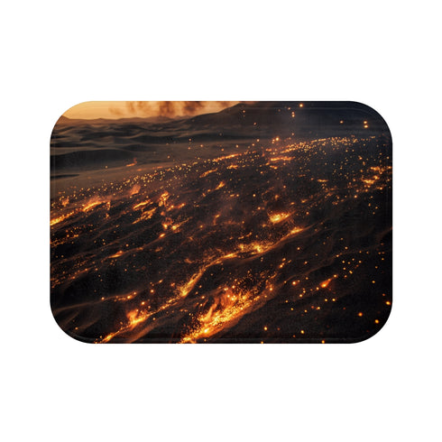 Glowing Ember Desert Wind BathMat