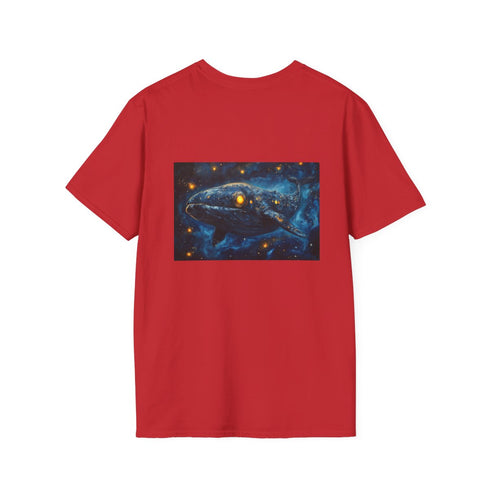 Glowing Eyes Space Whale Shirt.