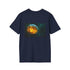 Glowing Honeycomb Planet Graphic Tee