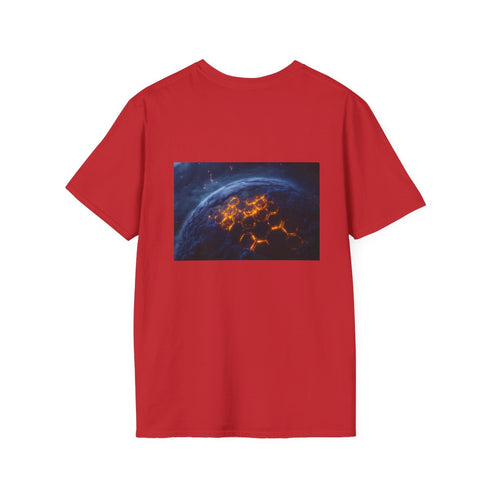 Glowing Honeycomb Planet T-shirt