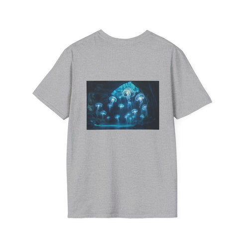 Glowing Jellyfish Crystal Cave T-shirt