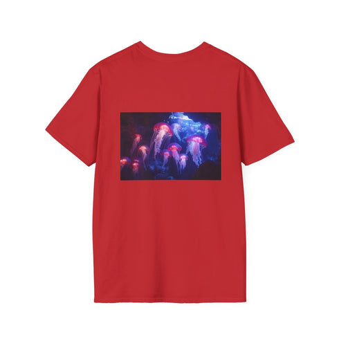 Glowing Jellyfish Crystal Cave Tee.