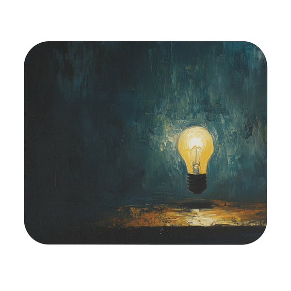 Glowing Lightbulb Mouse Pad Illuminate Your Workspace