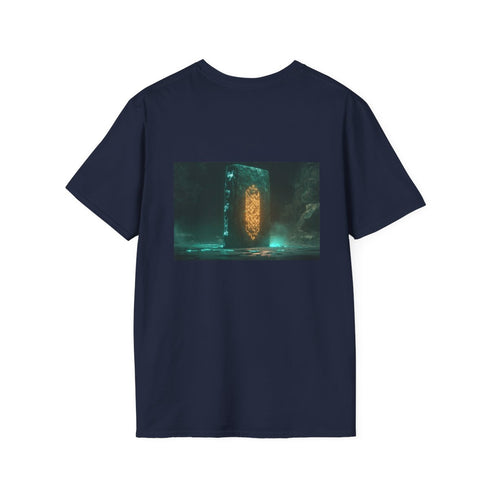 Glowing Monolith Sacred Runes T-Shirt