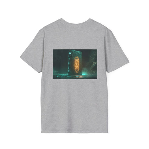 Glowing Monolith Sacred Runes T-Shirt