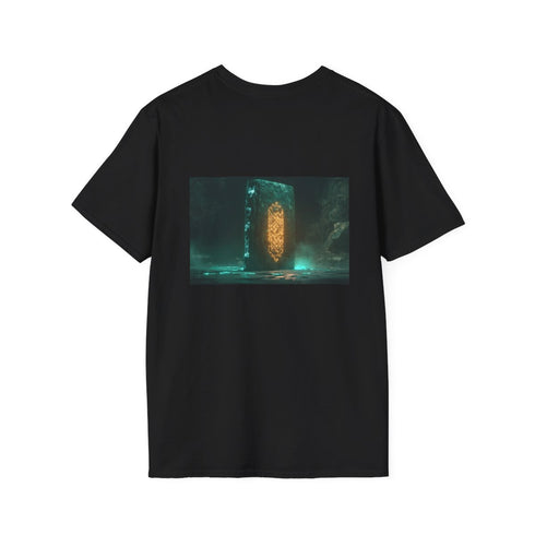 Glowing Monolith Sacred Runes T-Shirt