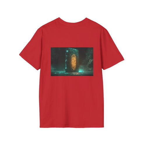Glowing Monolith Sacred Runes T-Shirt