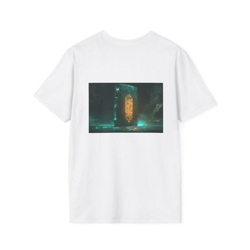 Glowing Monolith Sacred Runes T-Shirt