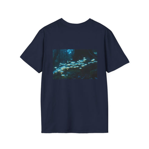 Glowing Mushroom Moonlit Forest T-Shirt