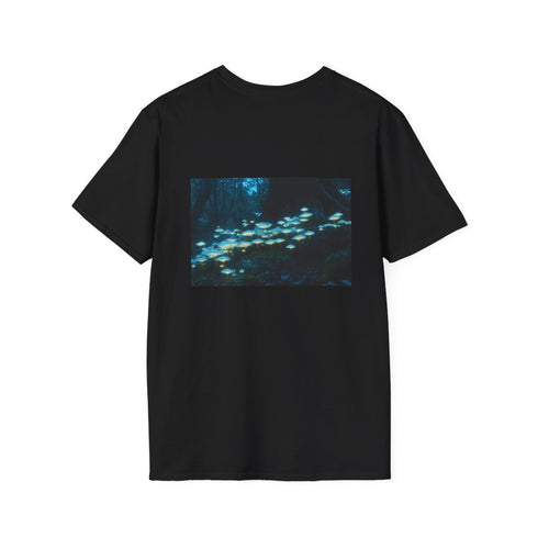 Glowing Mushroom Moonlit Forest T-Shirt