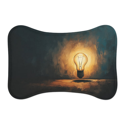 "Glowing Pet Mat: Brighten Any Space"