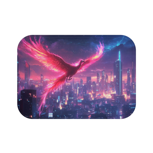 Glowing Plasma Phoenix Neon Bath