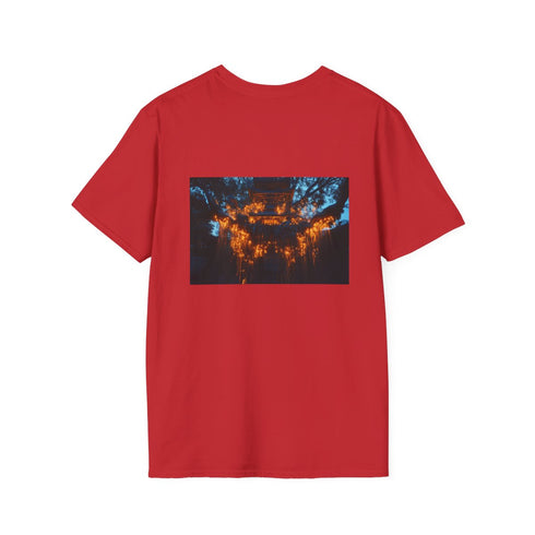 Glowing Roots Temple Suspended T-shirt