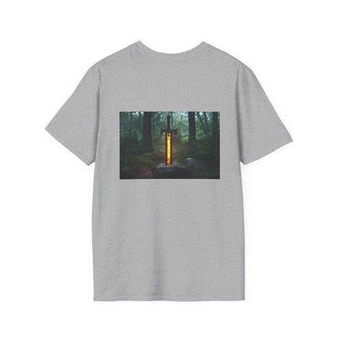 Glowing Runic Sword Forest Tee
