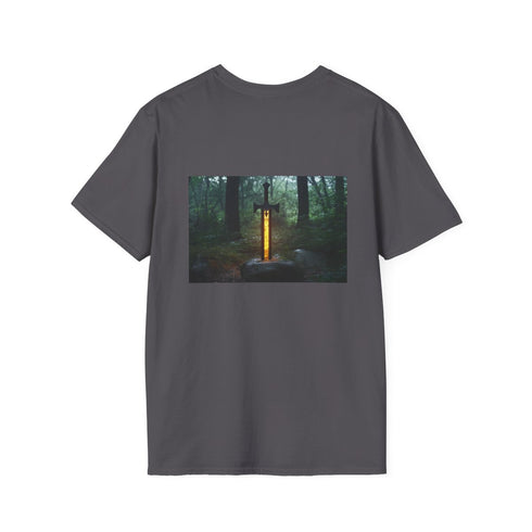 Glowing Runic Sword Forest Tee