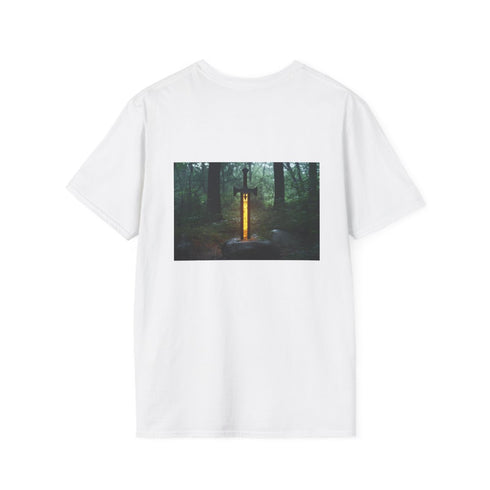 Glowing Runic Sword Forest Tee