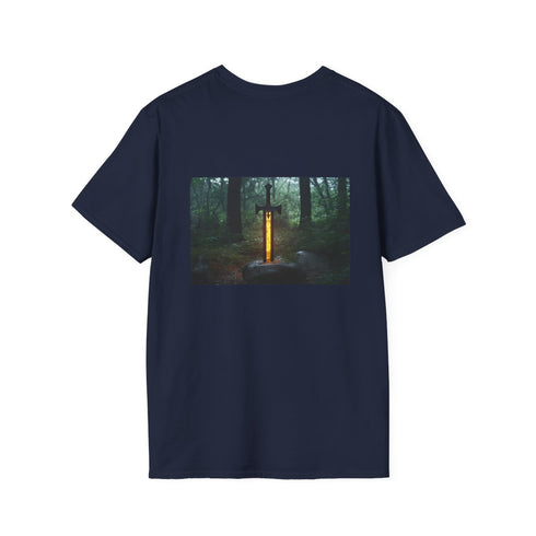 Glowing Runic Sword Forest Tee