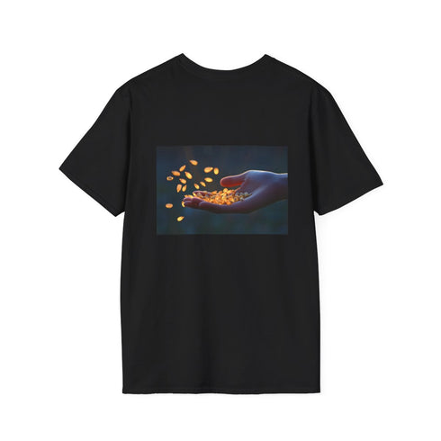 Glowing Seed Floating Hand T-shirt
