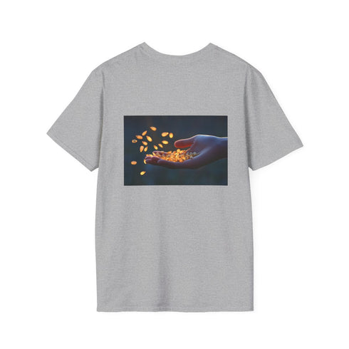 Glowing Seed Floating Hand T-shirt