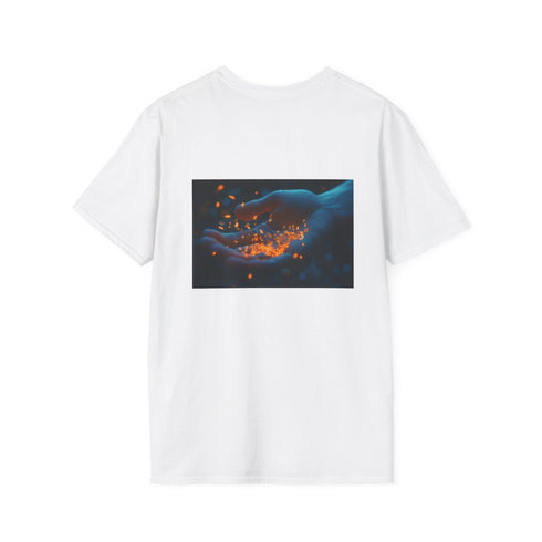 Glowing Seeds Hand T-Shirt Design