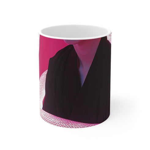 "Glowing Snake Wrap Coffee Mug"